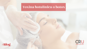 Toxina botulínica o botox